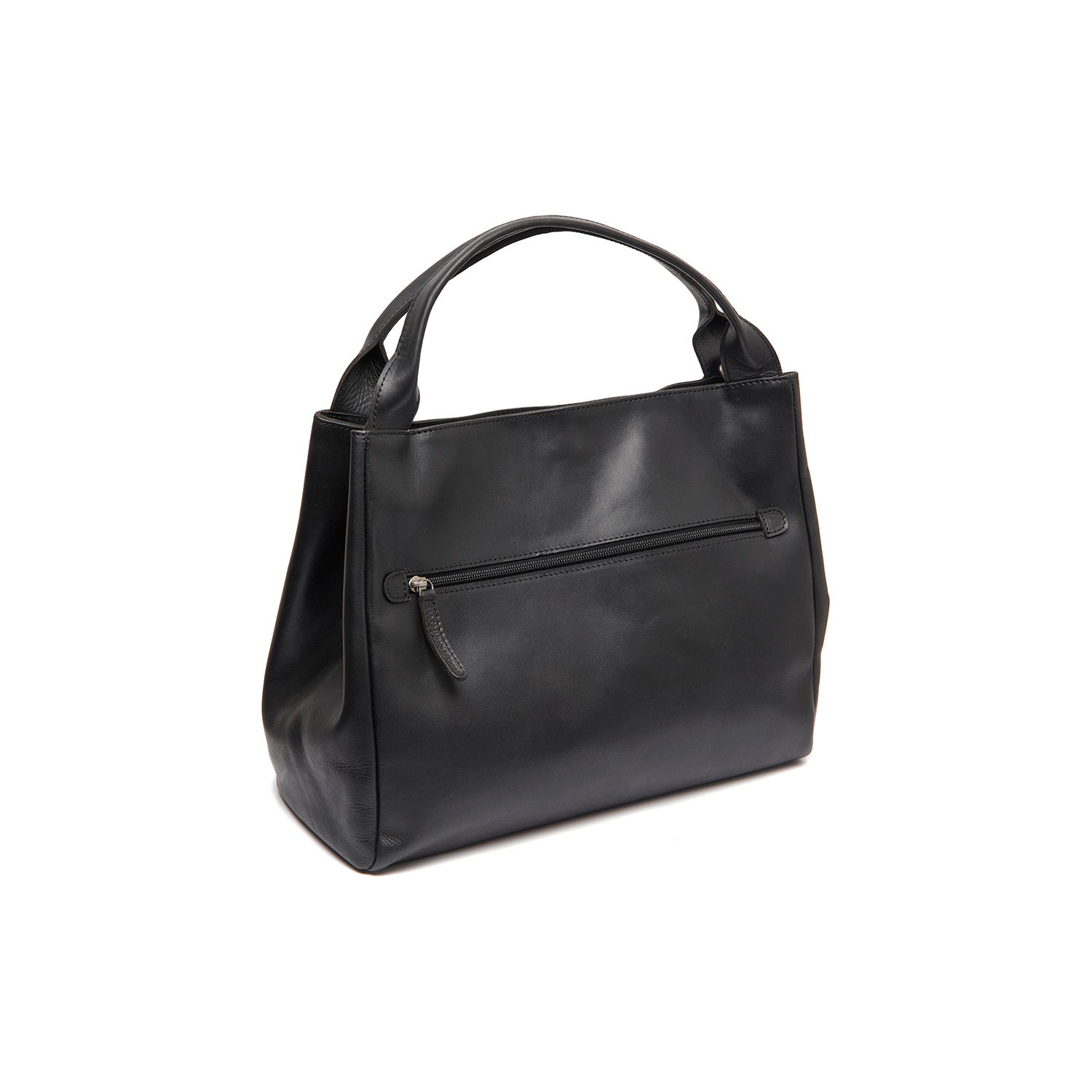 Black Leather Handbag Fioline, detail view 4