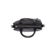 Black Leather Handbag Hermosa, product view 2