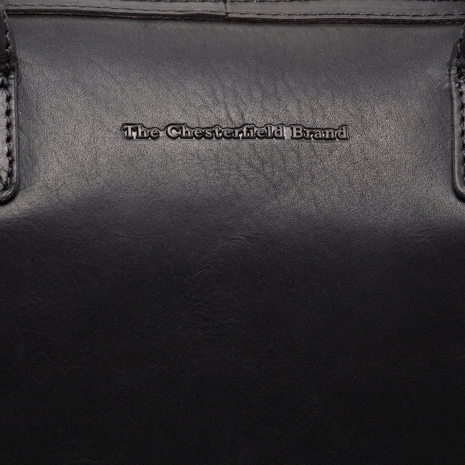 Black Leather Handbag Langton, detail view 1