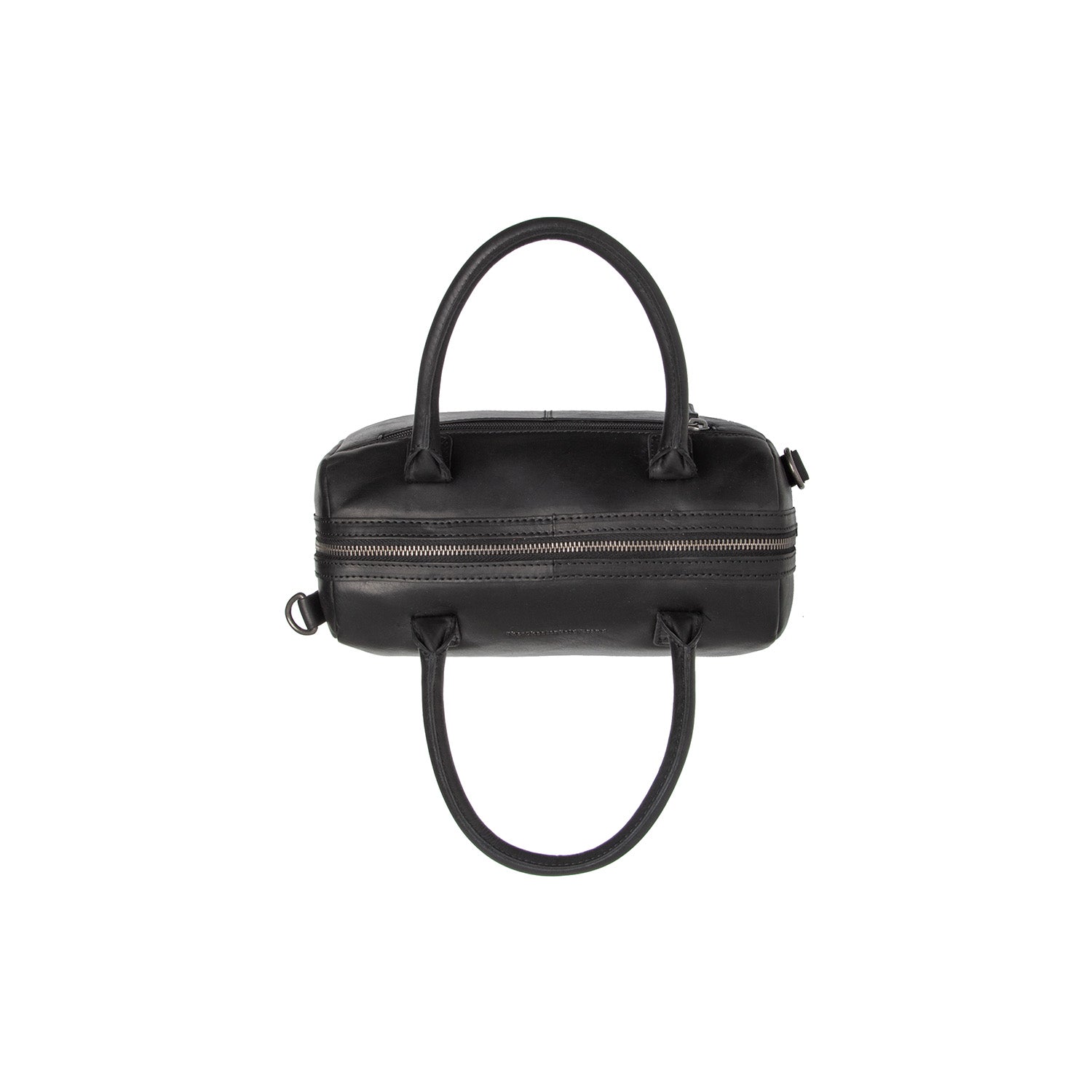 Black Leather Handbag Langton, detail view 3