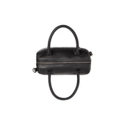 Black Leather Handbag Langton, detail view 3