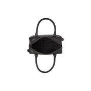 Black Leather Handbag Langton, detail view 4
