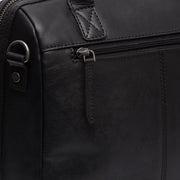 Black Leather Handbag Langton, detail view 5