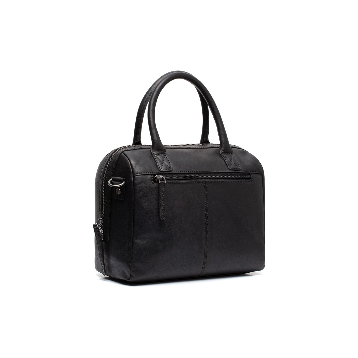 Black Leather Handbag Langton, detail view 6