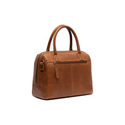 Cognac Leather Handbag Langton, detail view 6