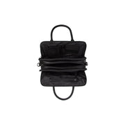 Black Leather Handbag Layton, detail view 1