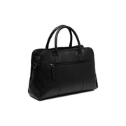 Black Leather Handbag Layton, detail view 5