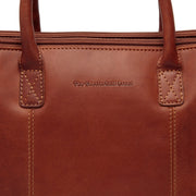Cognac Leather Handbag Layton, product view 2