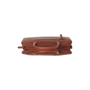 Cognac Leather Handbag Layton, product view 3