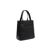 Black Leather Handbag Lingfield, detail view 4