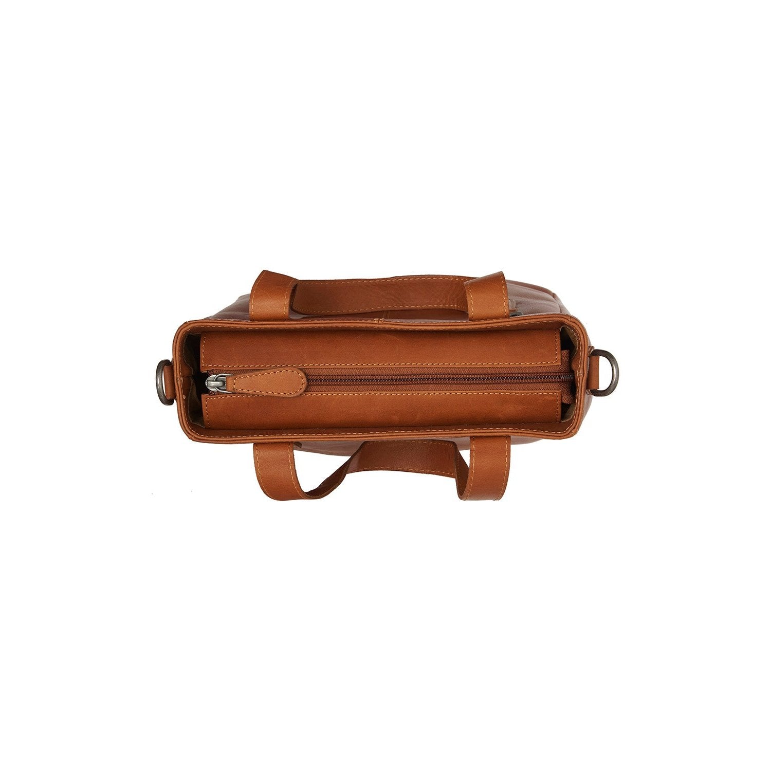 Cognac Leather Handbag Lingfield, detail view 3