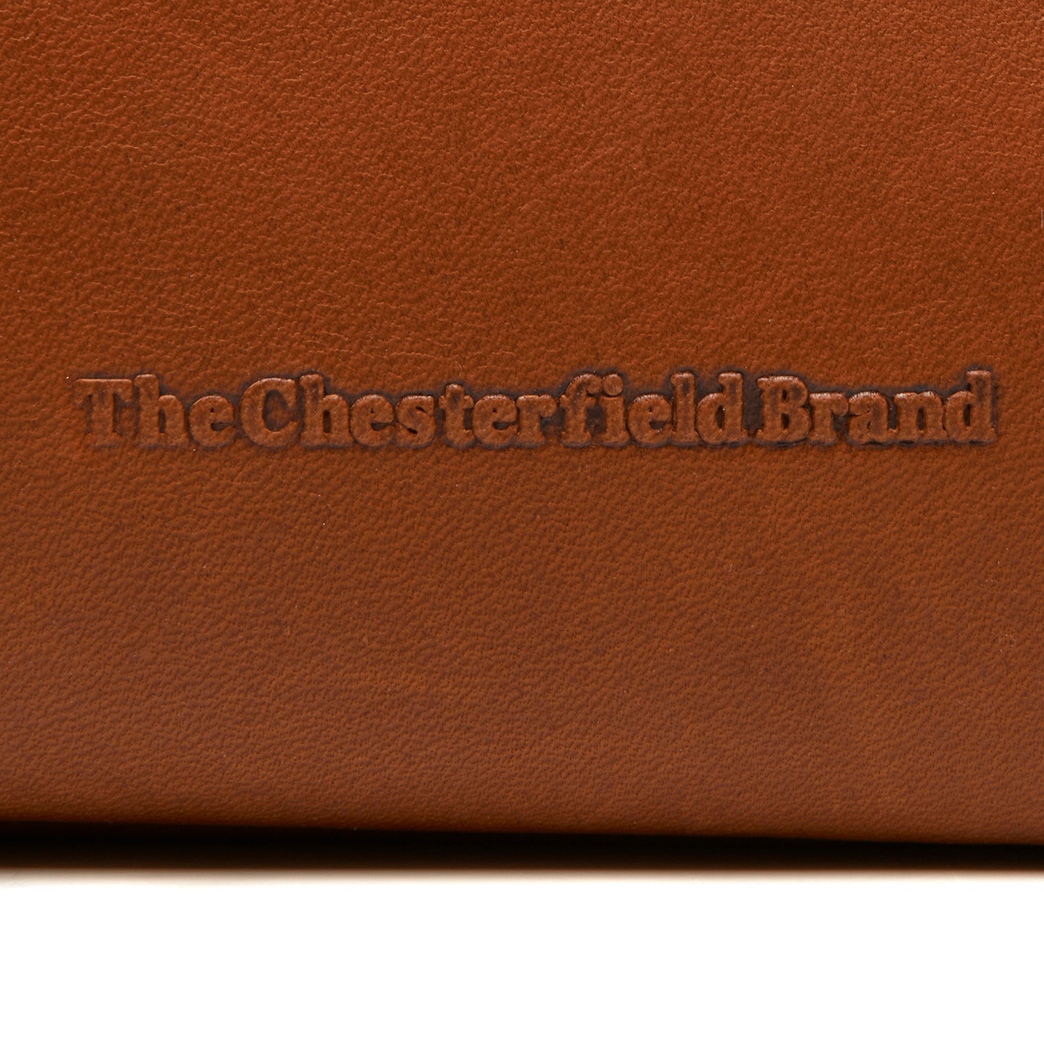 Cognac Leather Handbag Lingfield, detail view 4
