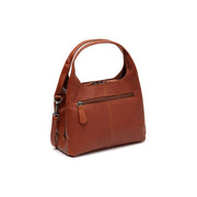 Cognac Leather Handbag Lunera, detail view 6