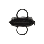 Black Leather Handbag Marsala, detail view 1