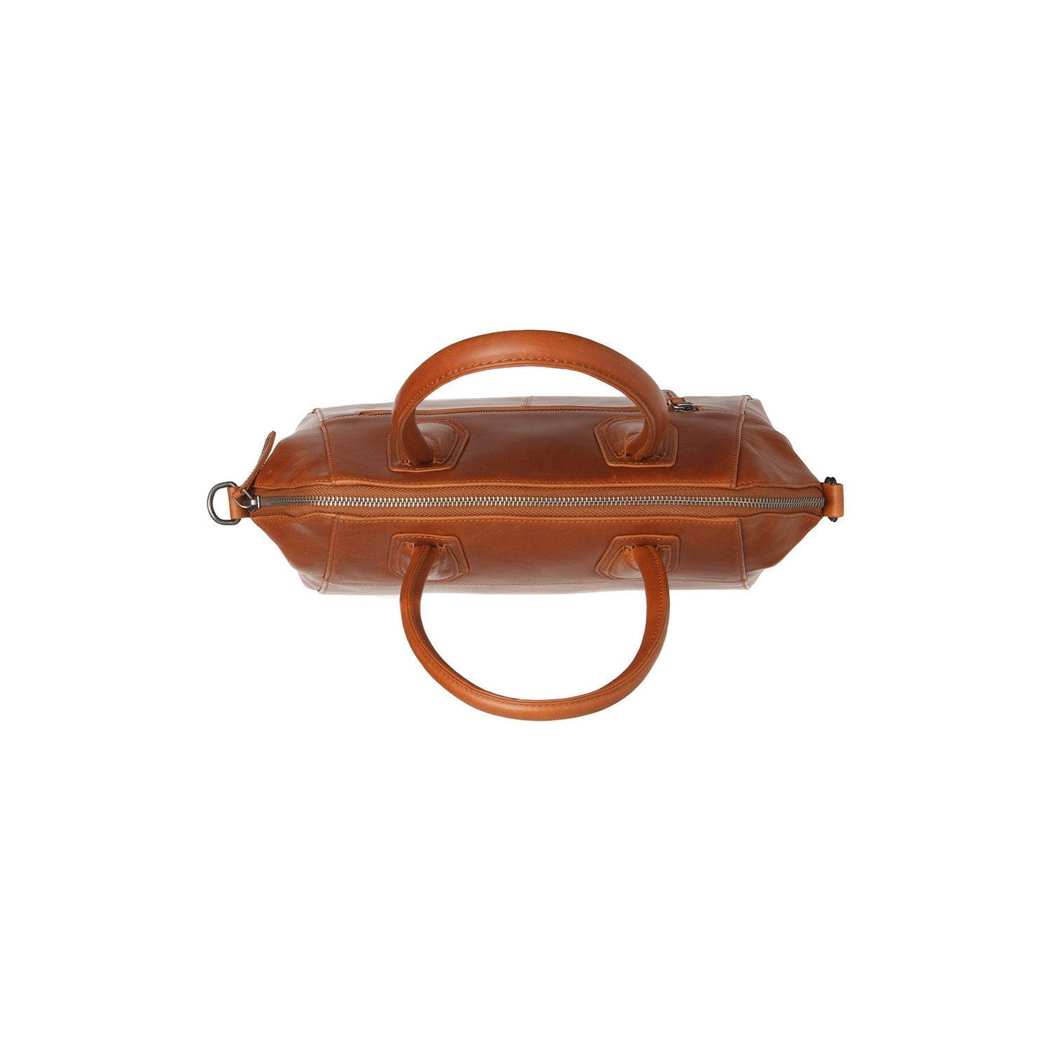 Cognac Leather Handbag Marsala, detail view 3