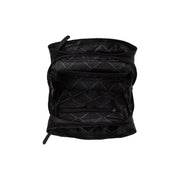 Black Leather Handbag Passau, detail view 1
