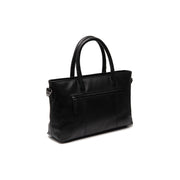Black Leather Handbag Pergamino, detail view 4