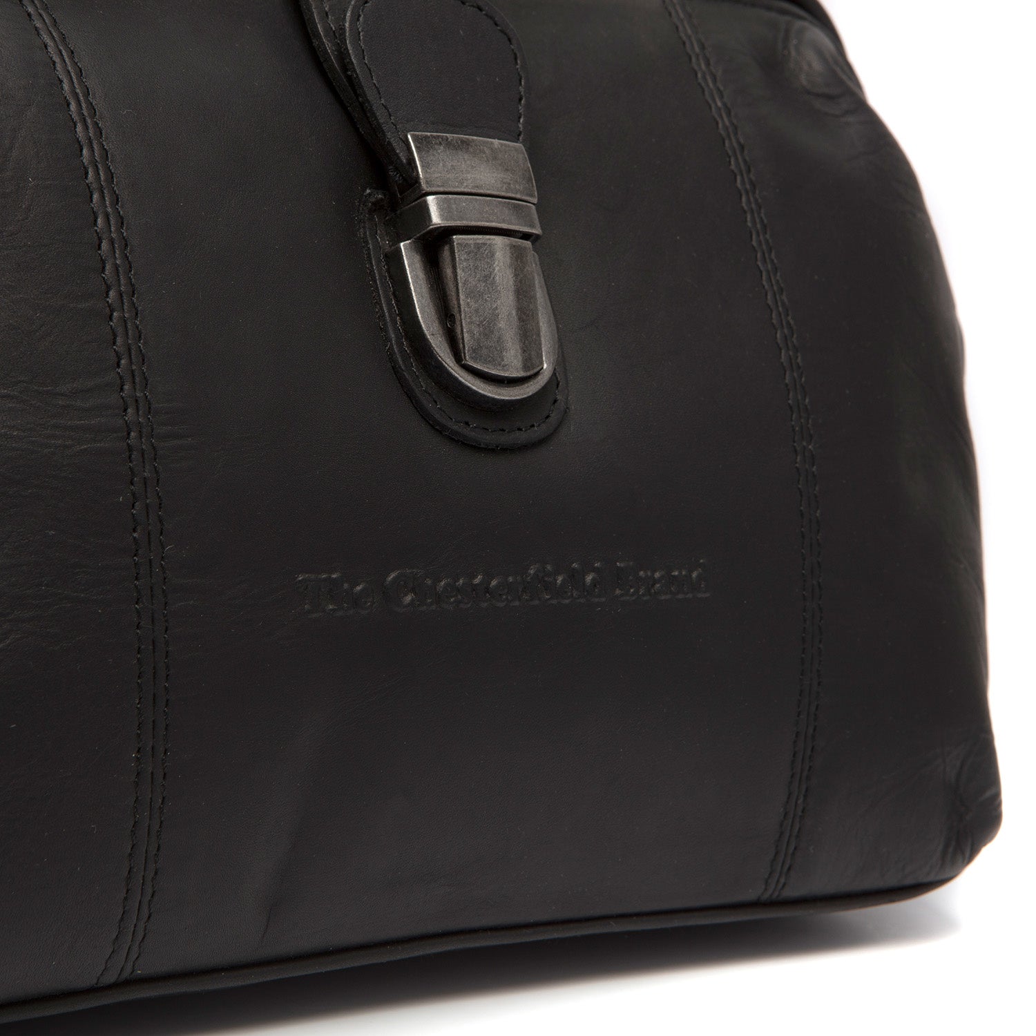 Black Leather Handbag Rachael, detail view 1