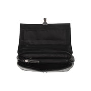 Black Leather Handbag Renata, detail view 1