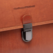Cognac Leather Handbag Renata, product view 3