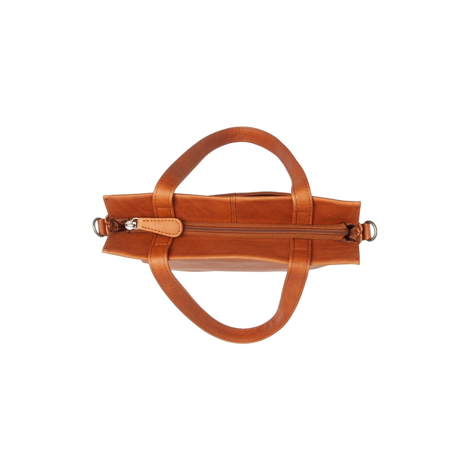 Cognac Leather Handbag Rivington, product view 3