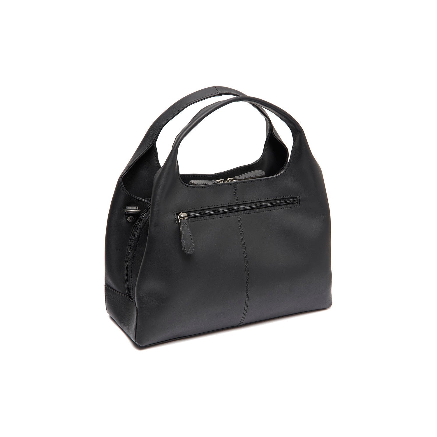 Black Leather Handbag Salina, detail view 6