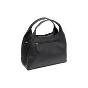 Black Leather Handbag Salina, detail view 6
