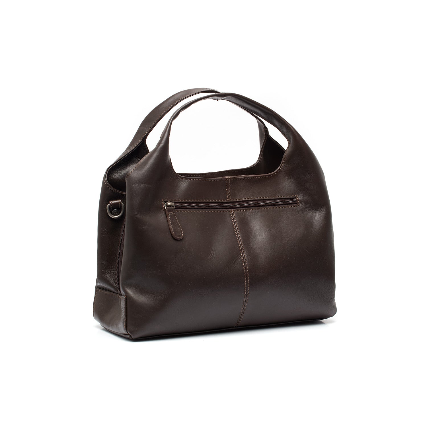 Brown Leather Handbag Salina, detail view 4