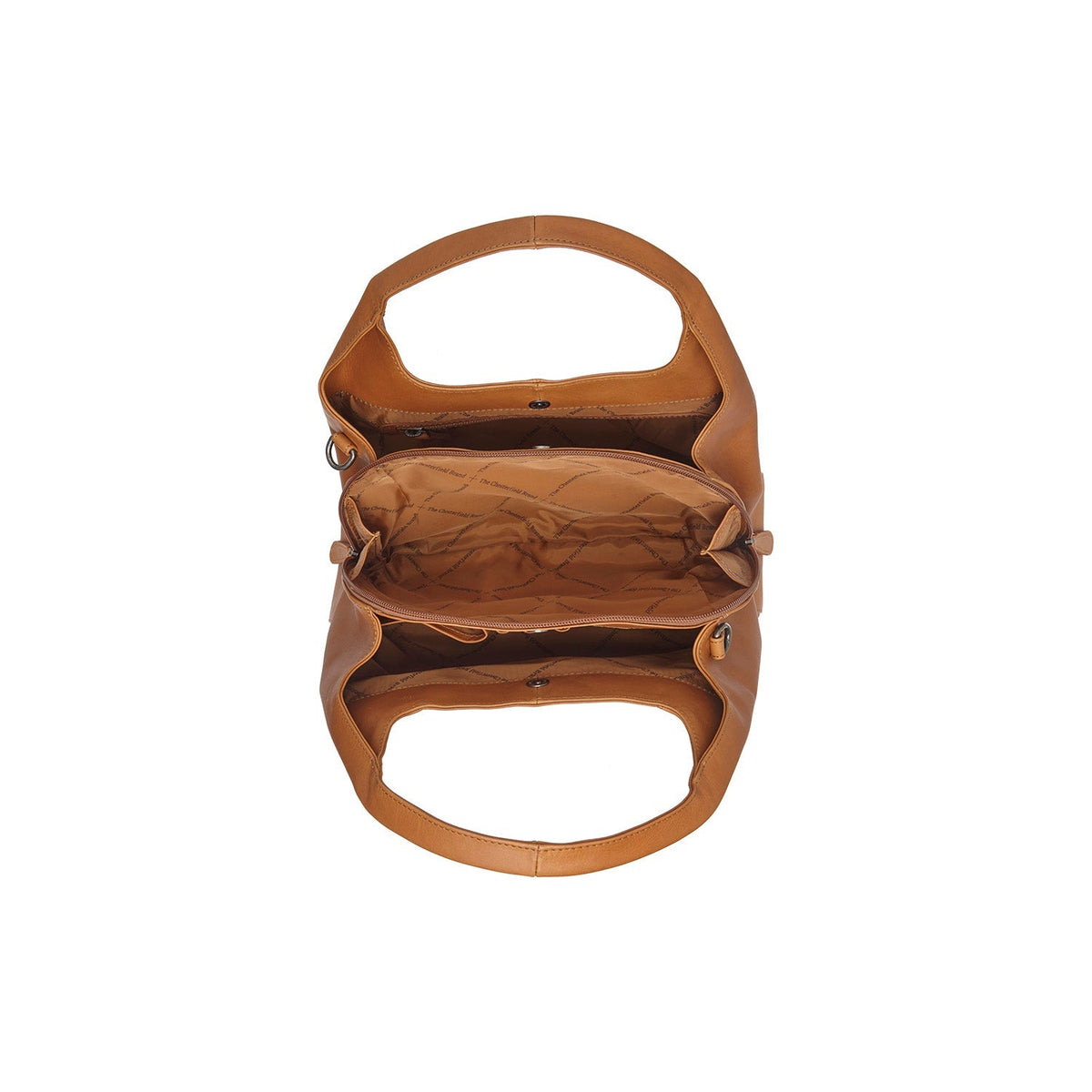 Cognac Leather Handbag Salina, detail view 5