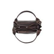 Brown Leather Handbag Tenara, detail view 1