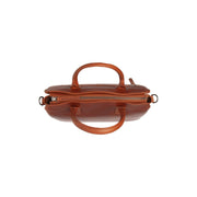 Cognac Leather Handbag Valmonte, product view 2