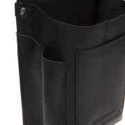 Black Leather Holster for Waiter Wallet Taiwan, detail view 1