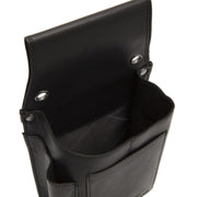 Black Leather Holster for Waiter Wallet Taiwan, detail view 3
