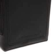 Black Leather Holster for Waiter Wallet Taiwan, product view 3