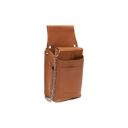 Cognac Leather Holster for Waiter Wallet Taiwan, product view 3