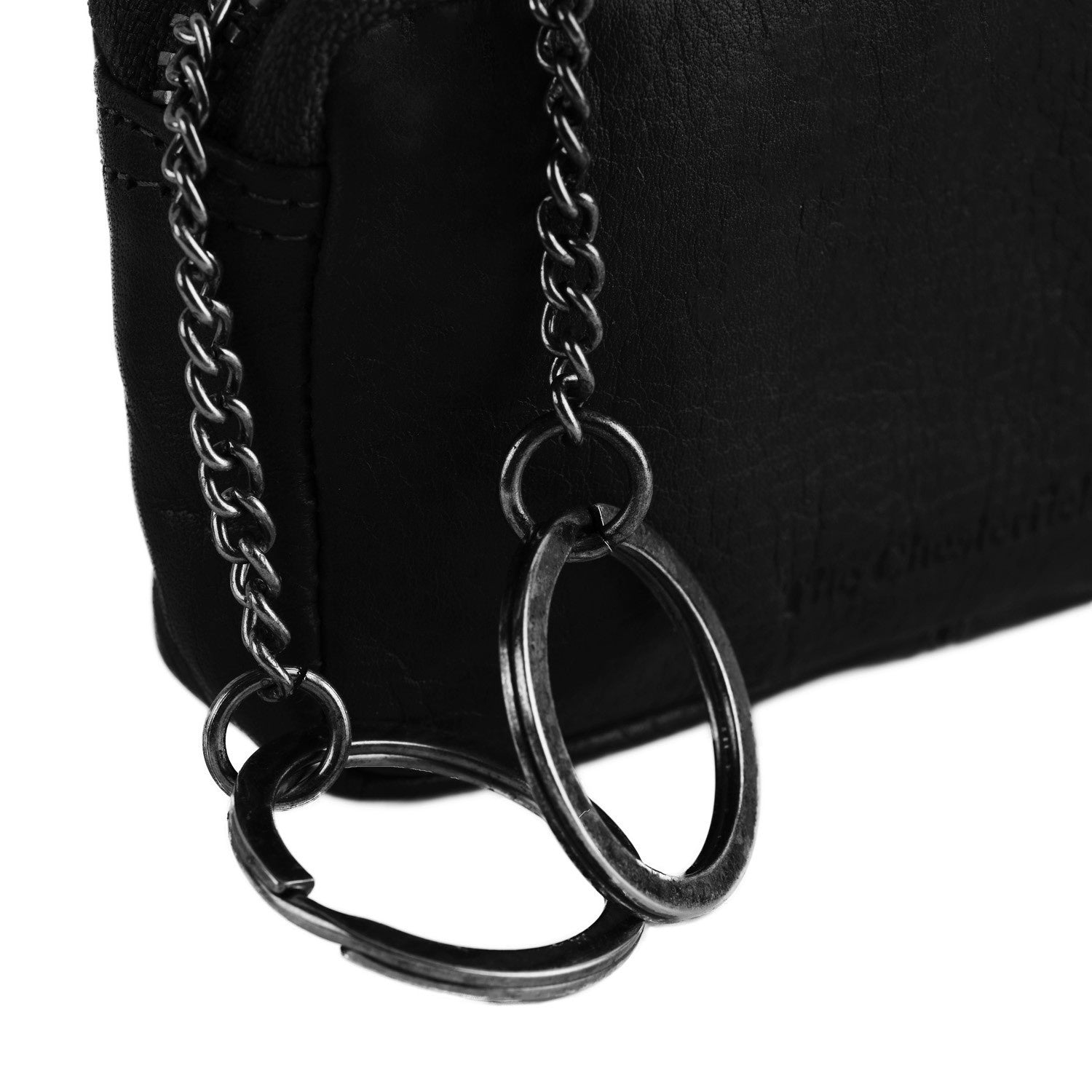 Black Leather Key Case Corey, product view 3