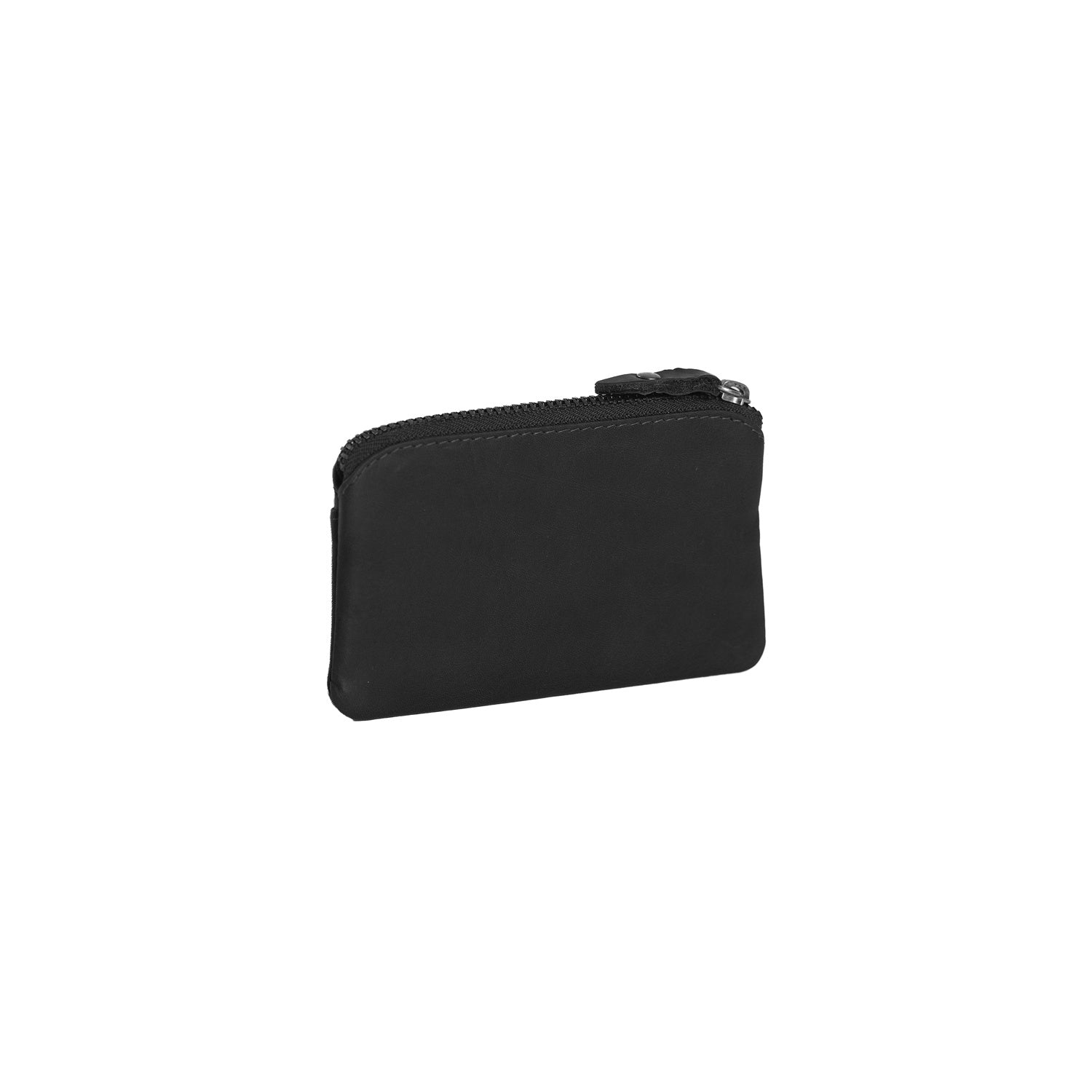 Black Leather Key Case Oliver, detail view 3