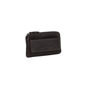 Brown Leather Key Case Oliver, front view