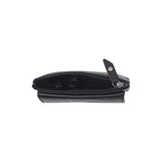 Black Leather Key Case Torano, detail view 5