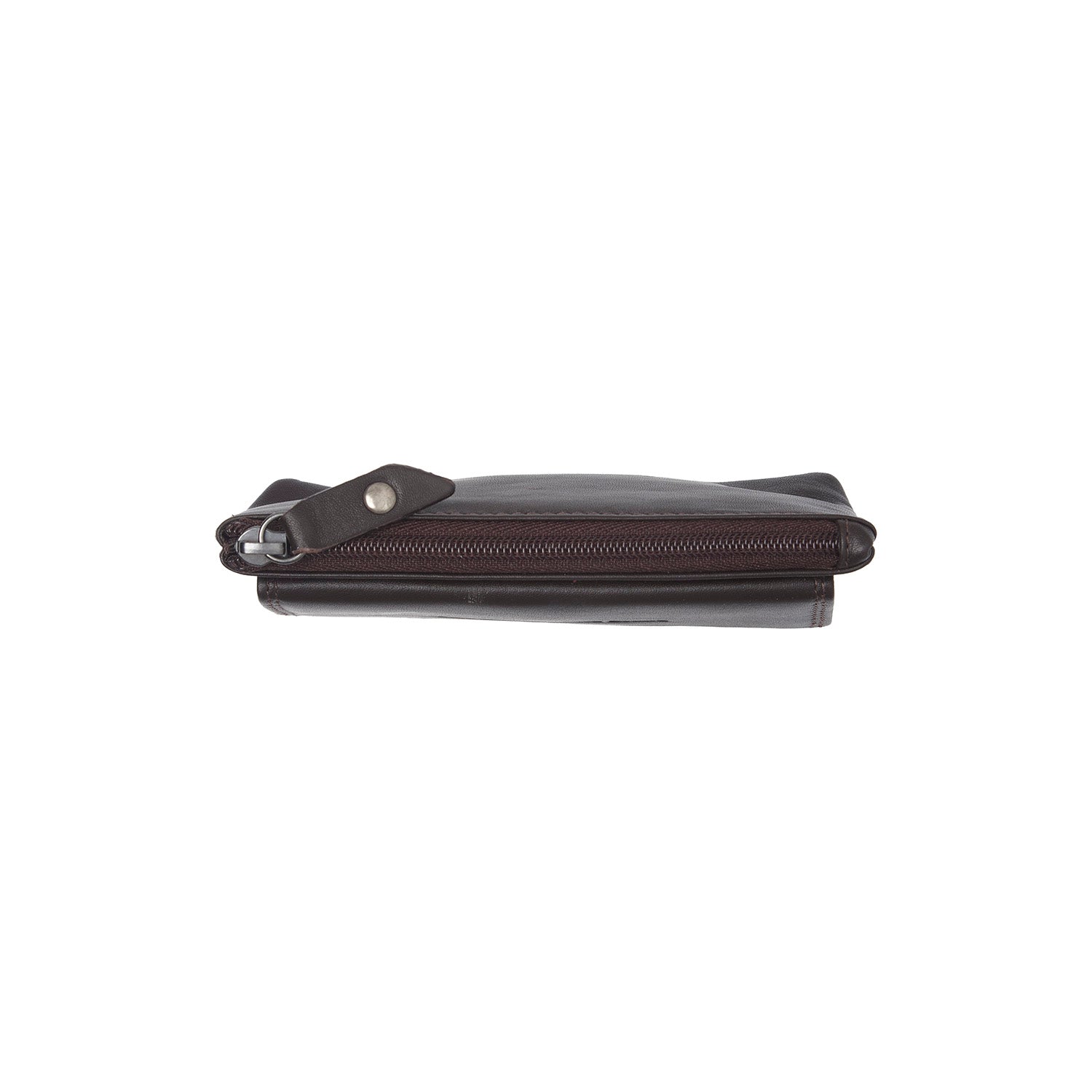 Brown Leather Key Case Torano, detail view 4