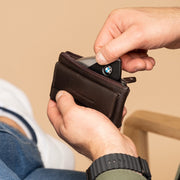 Brown Leather Key Case Torano, product view 2