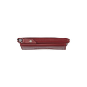Red Leather Key Case Torano, detail view 3
