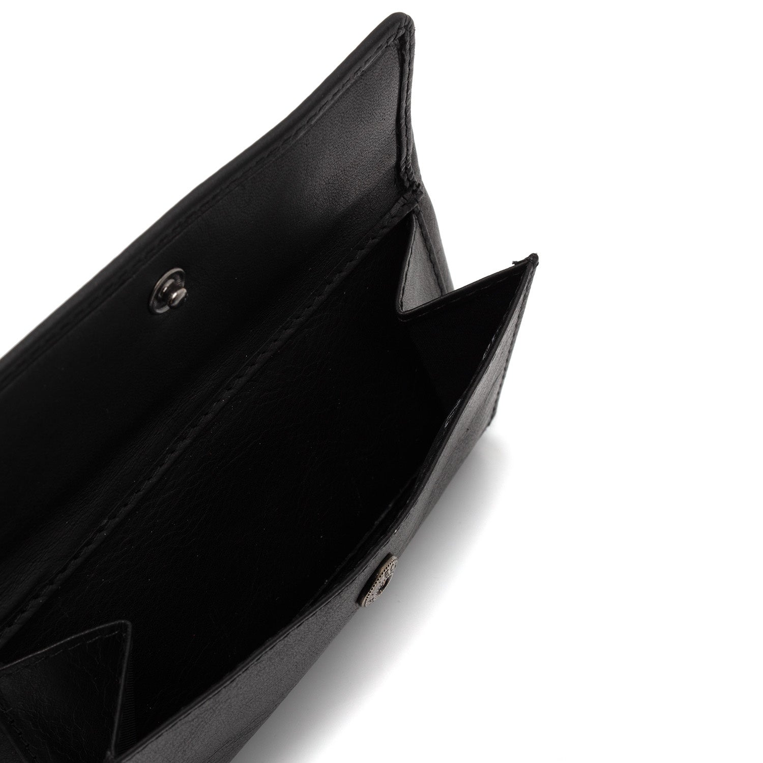 Black Leather Key Case Violette, product view 2