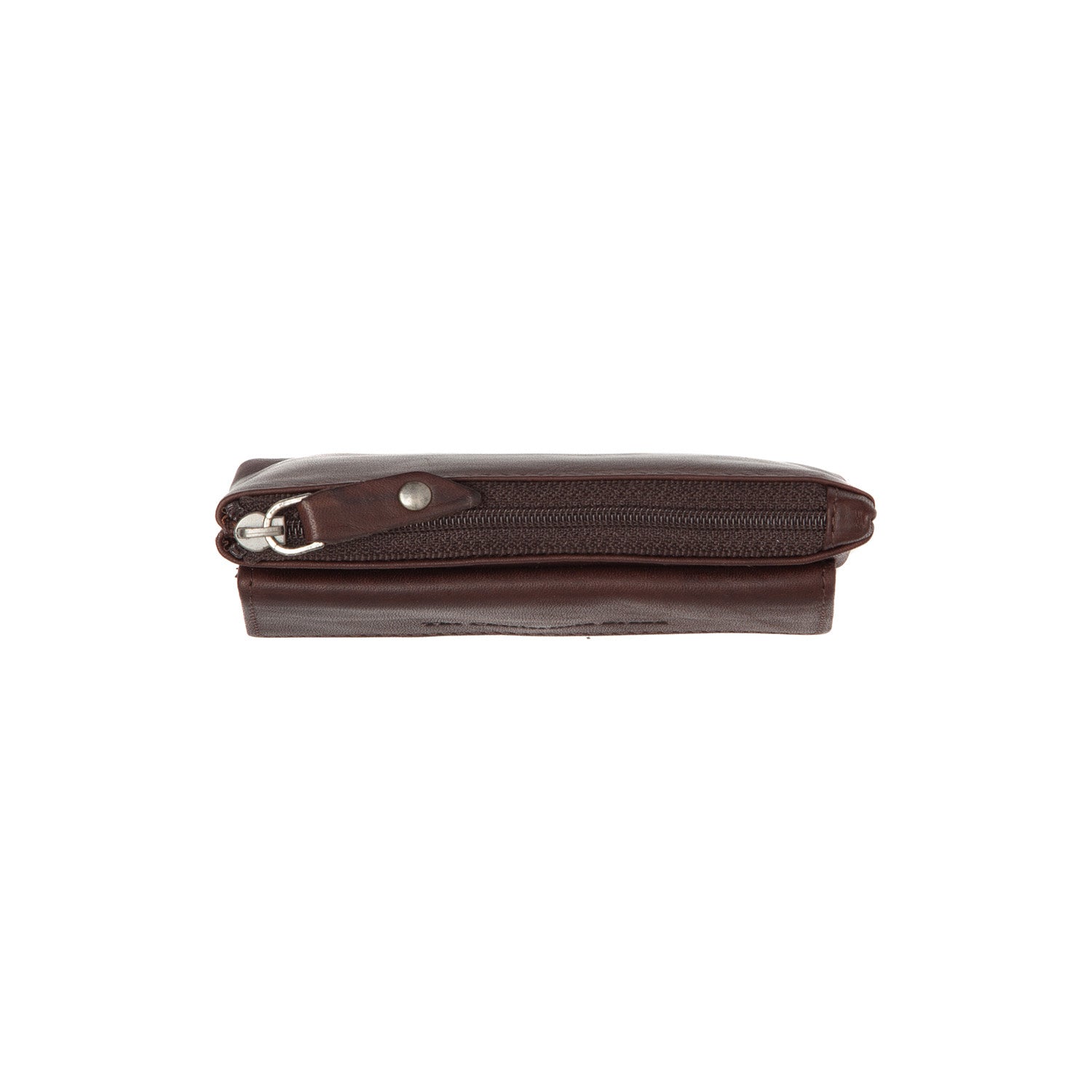 Brown Leather Key Case Violette, detail view 1