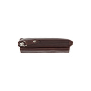 Brown Leather Key Case Violette, detail view 1