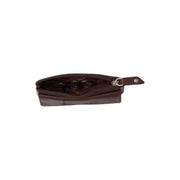 Brown Leather Key Case Violette, detail view 4
