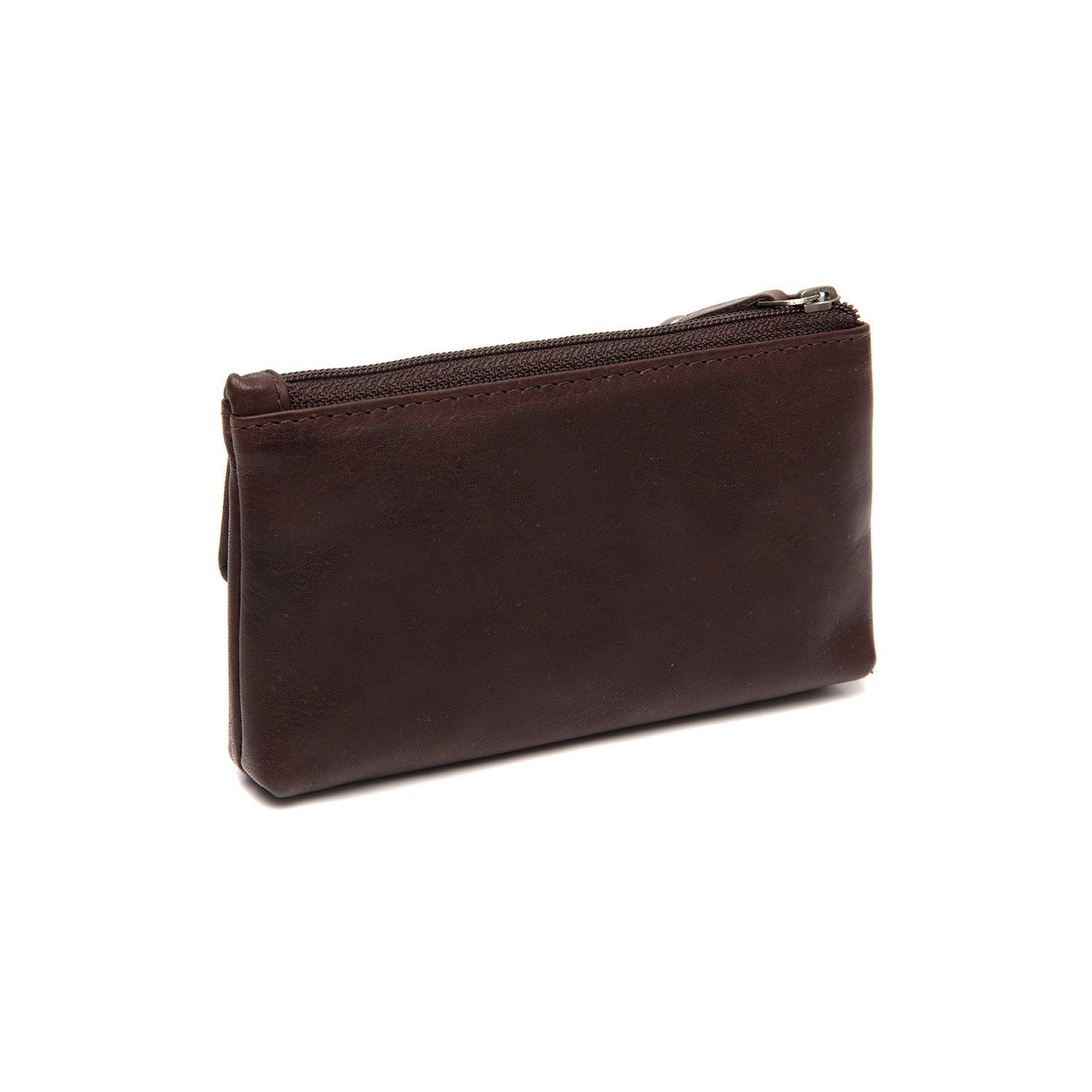 Brown Leather Key Case Violette, detail view 5