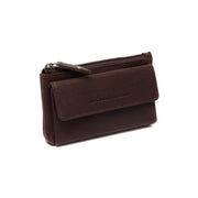 Brown Leather Key Case Violette, front view