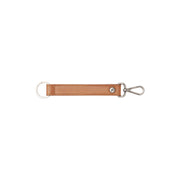 Brown Leather Key Ring Cognac, product view 2