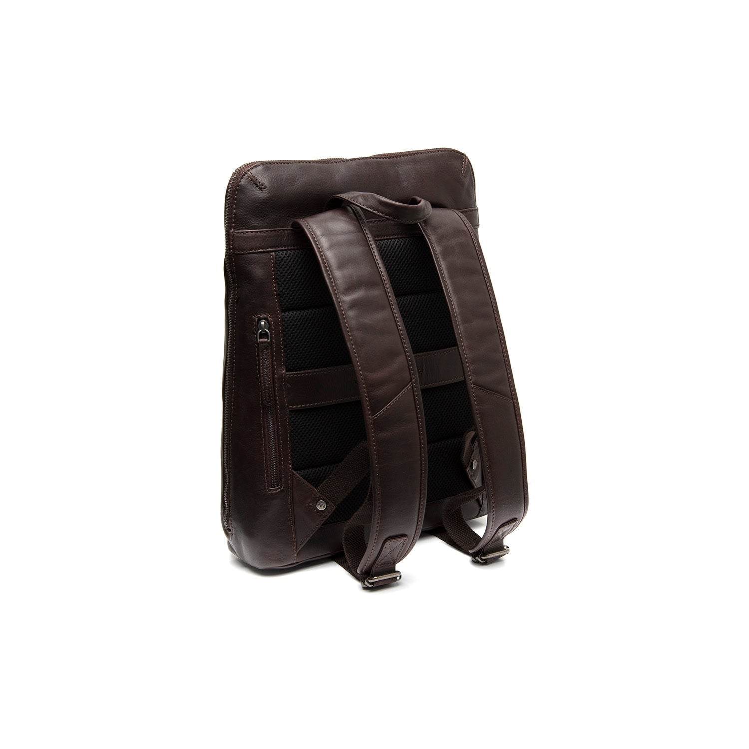 Brown Leather Laptop Backpack Filmore, detail view 4